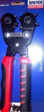 Pinza Sacabocados Coloca Broche Cuero Metal Bremen 6424 - Imagen 5