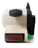 Lijadora De Banda 800w Vel Var 75x457 Salkor Pro Lbp4500 Blanco 50 Hz - Imagen 4