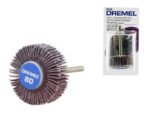 Disco Lija Flap Aletas Dremel 502 Grano 80 3/8 PuLG Rojo - Imagen 4