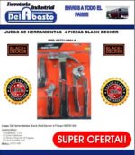 Juego Set De Herramientas 4 Piezas Black + Decker Hdt51-908 - Imagen 2