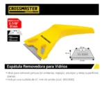 Raspín Espátula Removedora Vidrios 61 Mm Crossmaster 9932404 - Imagen 2