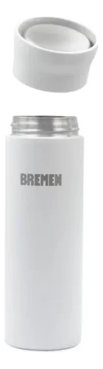 Vaso Termico Con Tapa 360° 450ml Bremen 8311 Gris Gris Lisa - Imagen 2