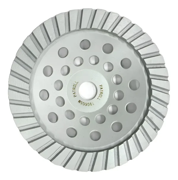 Disco De Muela Diamantada 180 Mm Patroll Pmd-7g De Aliafor Gris