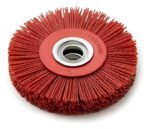 Cepillo Circular Abrasivos De Nylon Amoladora 5 Bremen 7073 Rojo