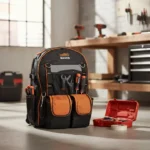 Mochila Portaherramientas Ruedas Manija 26lt Bahco Pla011-bp Naranja - Imagen 8