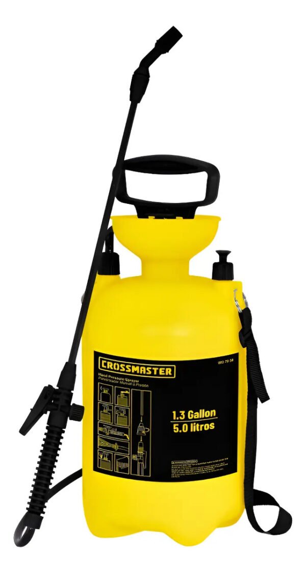 Pulverizador Atomizador Manual 5l Crossmaster 9937958 Amarillo