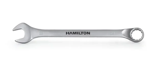 Llave Combinada Acodada Métrica 23 Mm Hamilton Cromo Vanadio