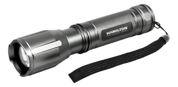 Linterna Cree Led 10w Recargable 600 Lúmenes Hamilton Ll35r Led Gris