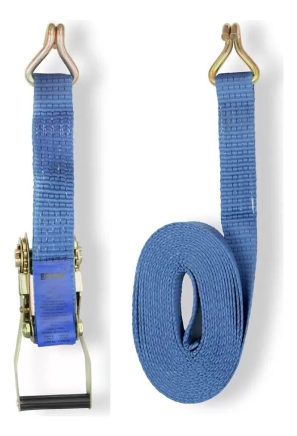 Cinta De Amarre Crique Bremen Auto Moto 50mm X 10m 5ton 7939 Azul