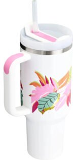Vaso Termico Stanley Quencher H2.0 Vaso Frost Tropic 1.18 L Frost Tropic Tropic - Imagen 2