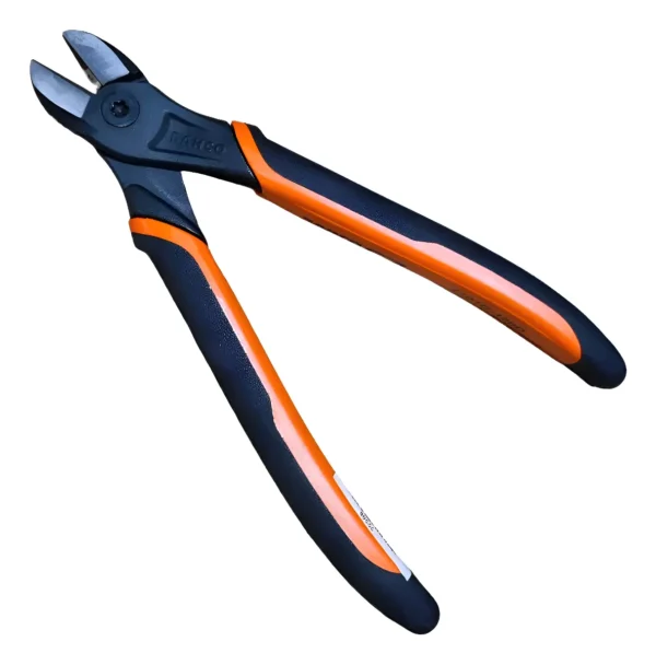 Alicate De Corte Lateral Cuerda Piano 7'' 180mm Ergo Bahco Naranja