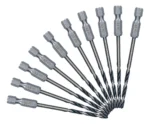 Brocas Mechas Hss Metal Madera Ø 3.5 Mm Bosch Hexag X 10 Uds