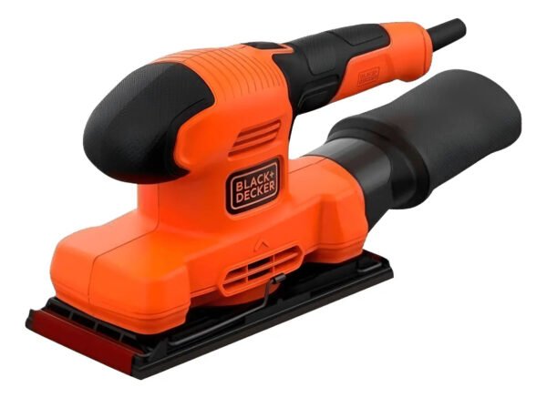 Lijadora Orbital 150w Black + Decker 1/3 Hoja Bew220 Profesi Negro/naranja 50