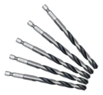 Brocas Mechas Hss Pointteq Ø 8 Mm Bosch Hexagonal X 5 Uds