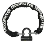 Cadena Acero Con Candado 10 Mm X 1.2 Mt Crossmaster 9933430 Negro