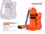 Crique Tipo Botella Hidraulico Reforzado 2 Tn Hamilton Gb20 - Imagen 3