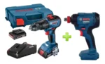 Taladro Atornillador Bosch Gsb 18v-50 + Llave De Impacto 1/2 Azul 50 - Imagen 3