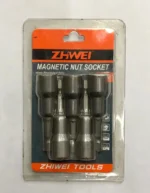 Adaptador Magnetico X 5 Pcs Vaso Atornillar 3/8 X 65mm - Imagen 3
