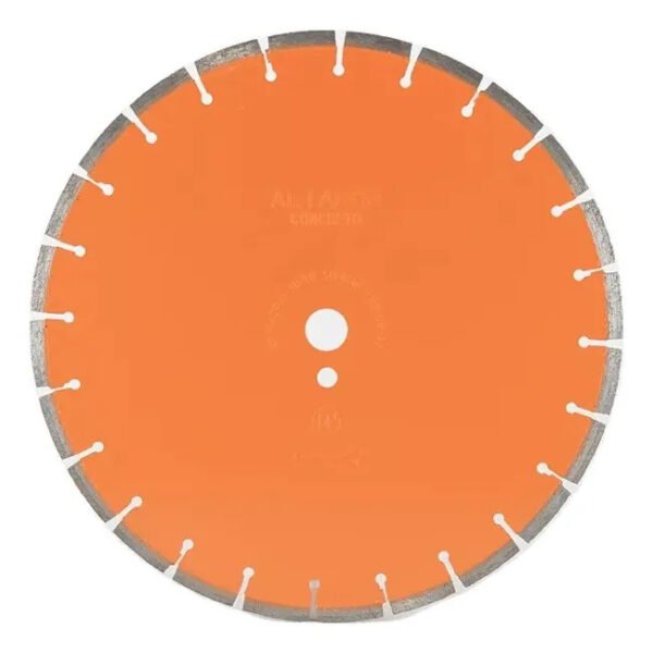 Disco Diamantado Aliafor Corte Pavimento Hormigón 350mm 23di Naranja