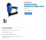 Lengueta Espada Piston P/engrampadora Airon 9040 Sp Repuesto - Imagen 4