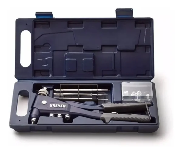Remachadora Dual En Kit Remache Pop Y Tuerca Bremen 6776 0