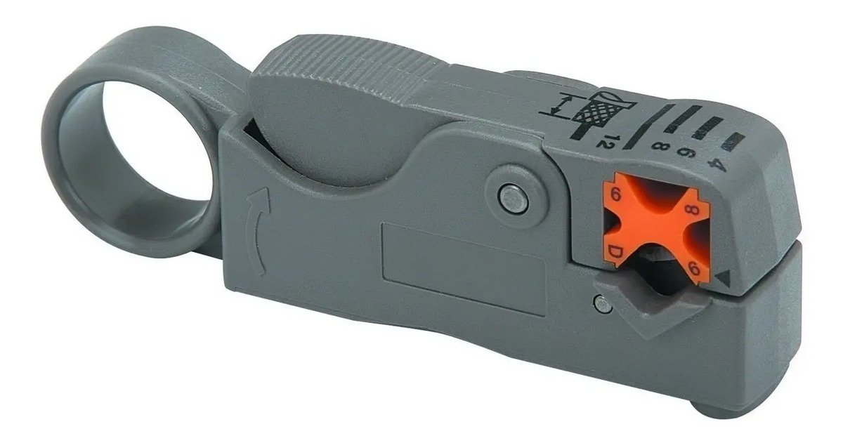 Pelacable Pela Cable Giratorio Rotativ Coaxil Rg6 58 59 Ja Pelacable Pela Cable Giratorio Rotativ Coaxil Rg6 58 59 Ja - Imagen 1