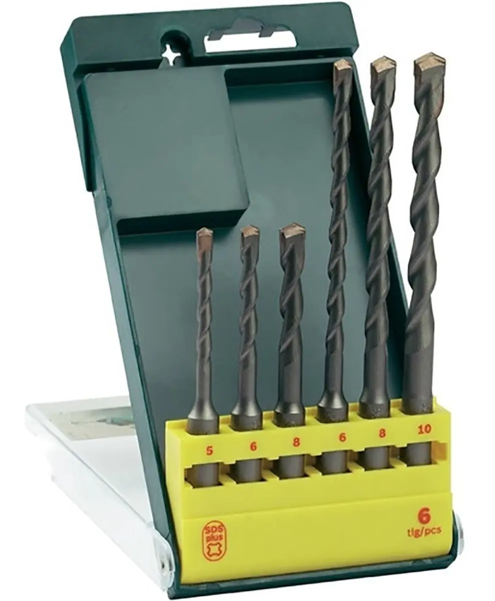 Set Juego Mechas Bosch 6 Piezas Sds Plus Para Rotomartillo Set Juego Mechas Bosch 6 Piezas Sds Plus Para Rotomartillo - Imagen 1