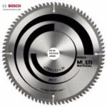 Hoja Disco Sierra Ingleta Multimaterial Bosch 254mm 80d 966 Plateado - Imagen 4