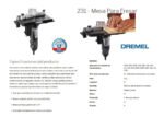Mesa Para Fresar Dremel 231, Convierta Su Minitorno En Fresa 0 W - Imagen 3