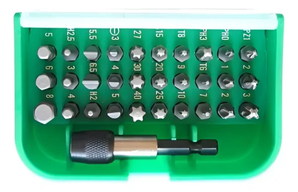 Juego De Puntas Enc 1/4 Surtidas 31 Piezas Bremen 4546