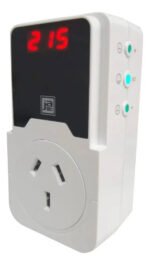 Protector Voltaje De Tensión Enchufable 10amp Digital Regul Blanco - Imagen 3