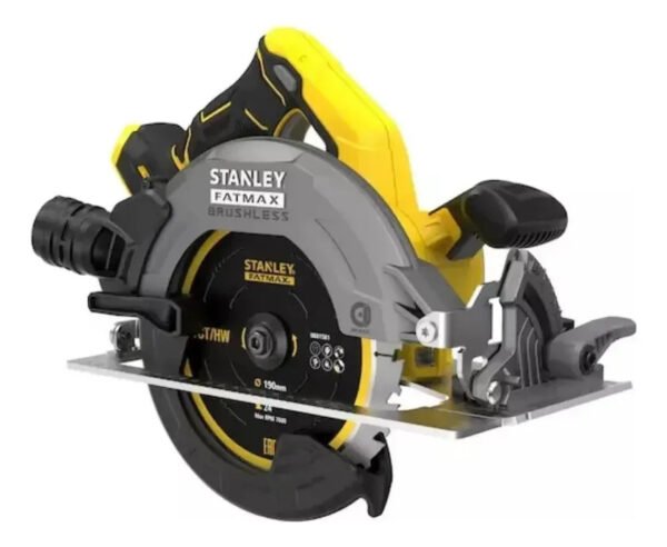 Sierra Circular Sin Escobillas Stanley Sbc550b-b3 Sin Bateri Amarillo