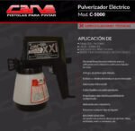 Pistola Electrica Para Pintar Profesional Cane C5000 Negro - Imagen 4