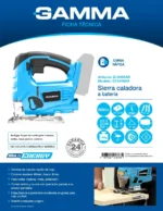Sierra Caladora Inalambrica 20v Ion-litio Gamma Sin Bateria - Imagen 3