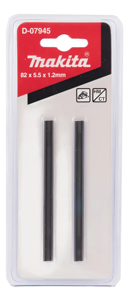 Cuchilla Makita D-07945 82mm Para Cepilladora Mini Tct