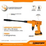 Combo Hidrolavadora 30bar Aspiradora 650ml Lusqtoff Khal-8bk Naranja 50 - Imagen 5