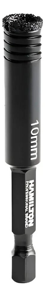Mecha Copa Diamantada Hamilton De 10 Mm Ceramica Porcelanato - Imagen 2
