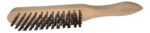 Cepillo Alambre Mango Madera Pegaso 5 Hileras Cmm5