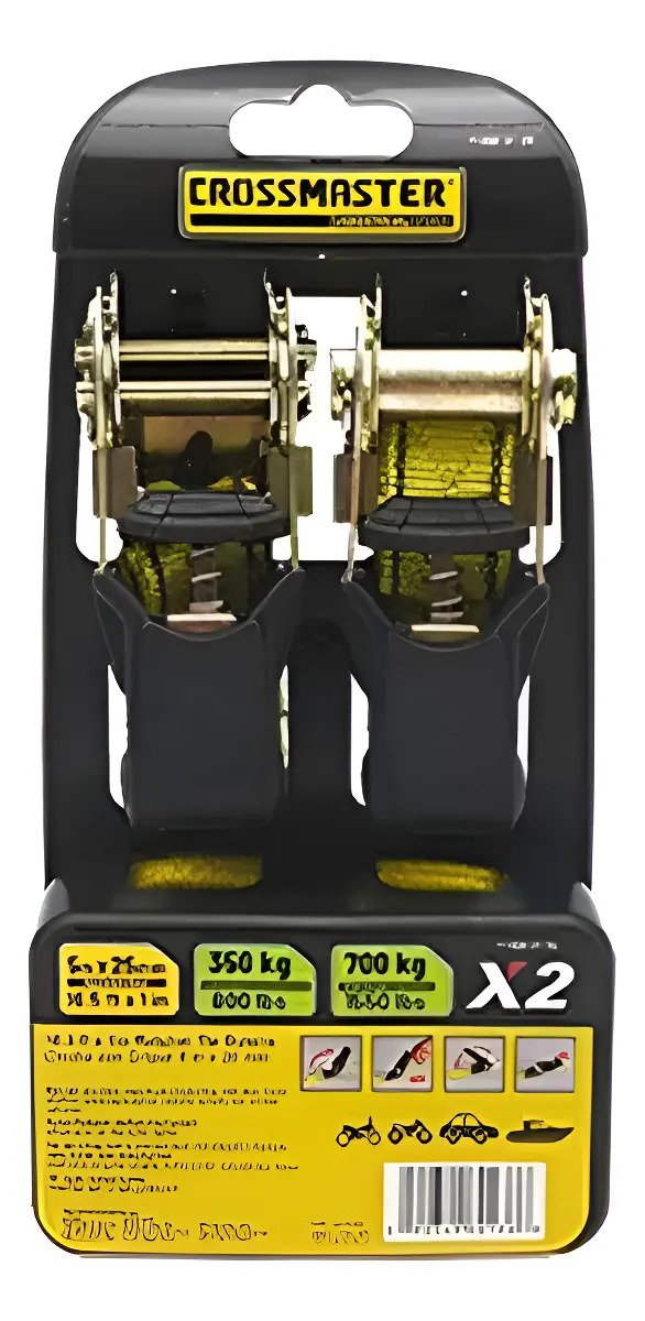 Cincha Amarre Linga Crique Crossmaster 9980136 5mx25mm 700kg Negro
