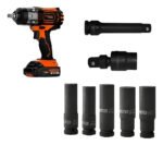Llave De Impacto 20v Hamilton Ult113 + Tubos De Impacto Naranja