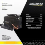 Combo Soldadora Inverter Shimura 120amp + Máscara Fotosensible Negro - Imagen 5