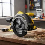 Sierra Circular 180mm Dogo 1450 Watts 7.1/4 Guia Laser Amarillo 50 - Imagen 2