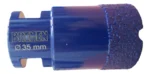 Broca Copa Diamantada Bremen 35mm Para Amoladora 8056 - Imagen 5