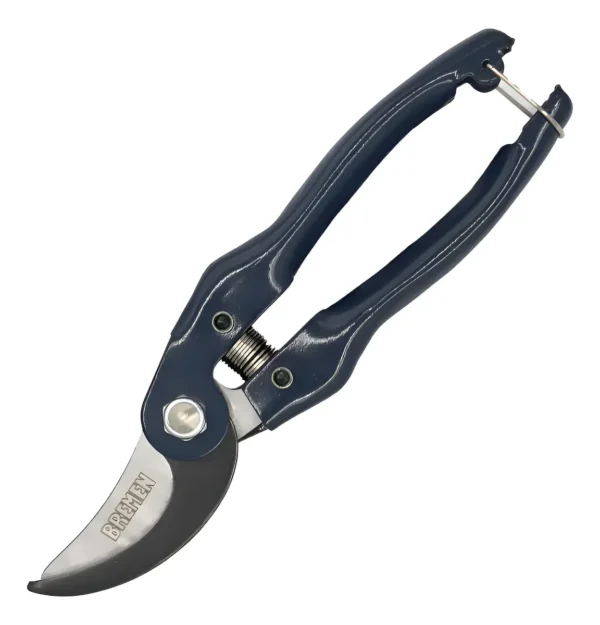 Tijera De Poda Bremen 9 Pulgadas 230mm Mango Recto 8042 Azul