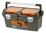 Caja Herramientas Plástico C/asa 600x305x295 Bahco 4750ptb60 Negro/naranja - Imagen 4