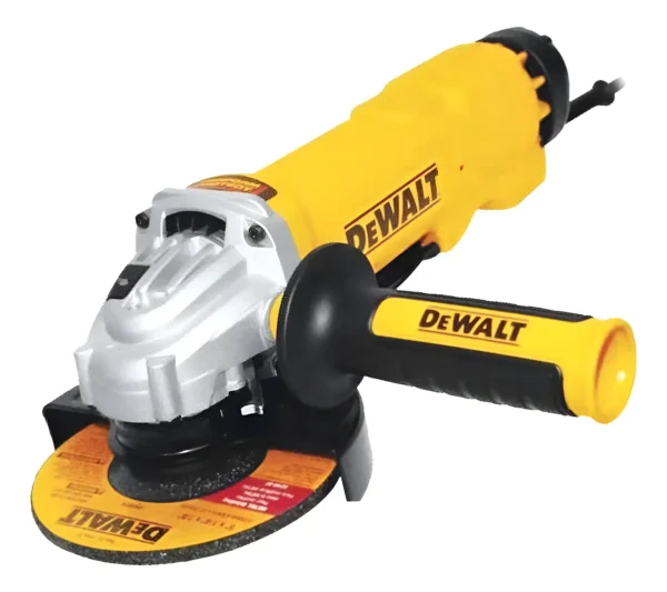 Amoladora Dewalt Angular 125mm Dwe4314n 1500w Gatill Paleta Amarillo 50 Hz