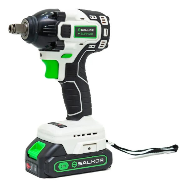 Llave De Impacto 1/4 1/2 Brushless Batería 18v 2.0a Salkor