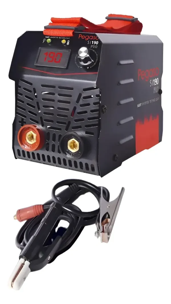 Soldadora Inverter Displey Digital 170 Amp Igbt Anti Stick Negro