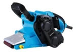 Lijadora De Banda Gamma 75x457mm 800 W. Garntia + Accesorios Celeste 50 Hz