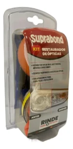 Kit Restaurador De Opticas Suprabond Pulido Lijado Protec Uv